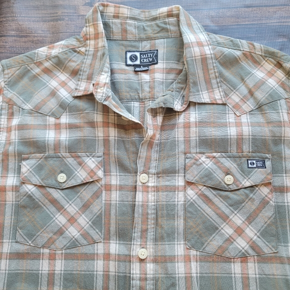 Salty Crew Button-up - Picture 3 of 5